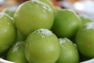 Greengage Erik ve tuz