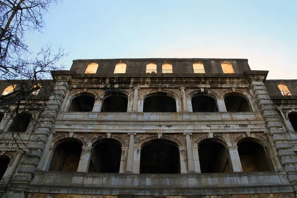 Old Abandoned Hotel Sawfar Lebanon — Stock Photo, Image