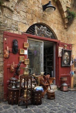Batroun, Lebanon - May 2, 2022: An Antique store in the Lebanese coastal town of Batroun.