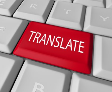 Word bilgisayar klavye anahtar düğme çevirmek