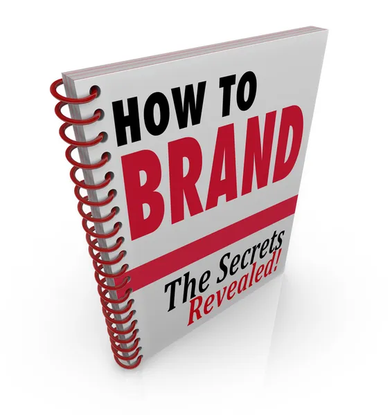 How to Brand Book Advice Guide Consultant — Stock Photo, Image