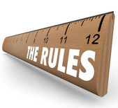 pravidla vládce pokyny předpisy právní limity