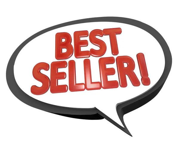 Best Seller Words Speech Bubble Cloud Top Product — Stock Photo, Image