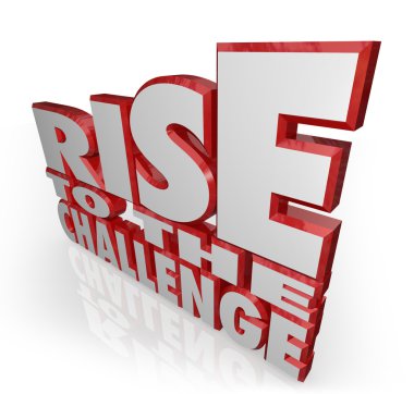 challenge 3d kelimeler cesaret cesaret için rise