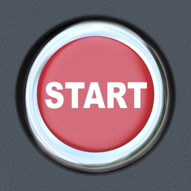 Start - araba basma düğmesi starter