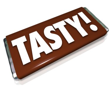 Tasty Delicious Treat Candy Chocolate Bar Sweets clipart