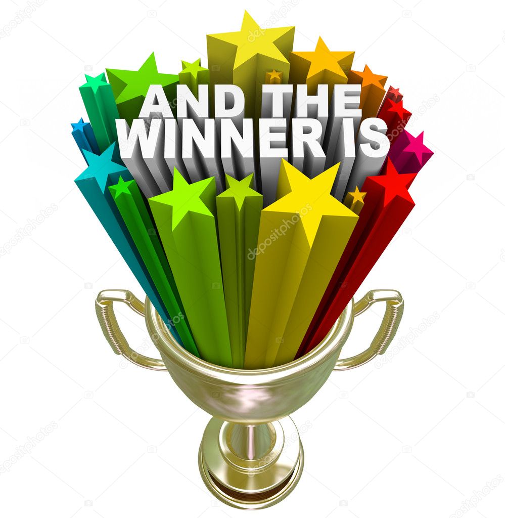 And the Winner Is Gold Trophy Award Stock Illustration by ©iqoncept And the Winner Is Gold Trophy Award Stock Illustration by ©iqoncept