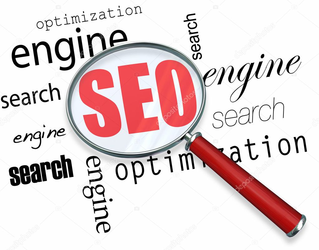 Search Engine Optimization - Magnifying Glass