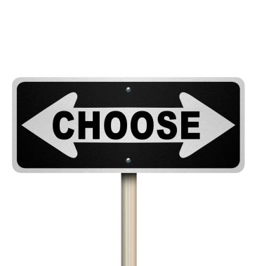 iki yönlü yol işaret - izole seçin