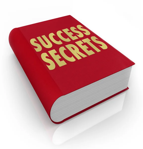 Success Secrets Book Instructions Manual Advice — Stock Photo, Image