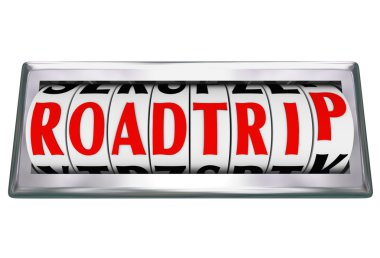 roadtrip kelime odometer km yolculuk sayma