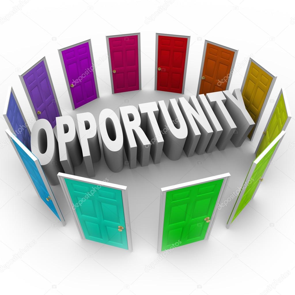 Opportunity Word Doors Open to Big Chance for New Future