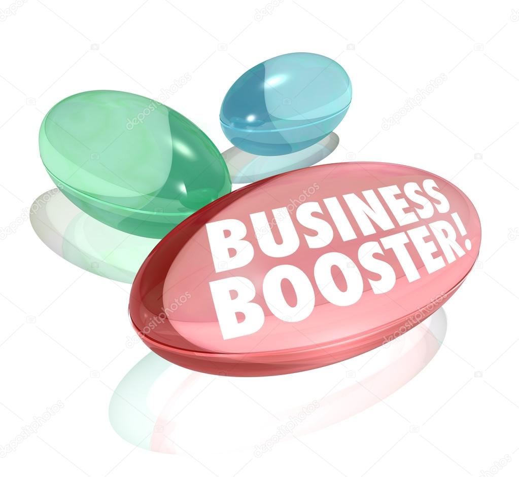Business Booster Vitamins Increase Sales Success