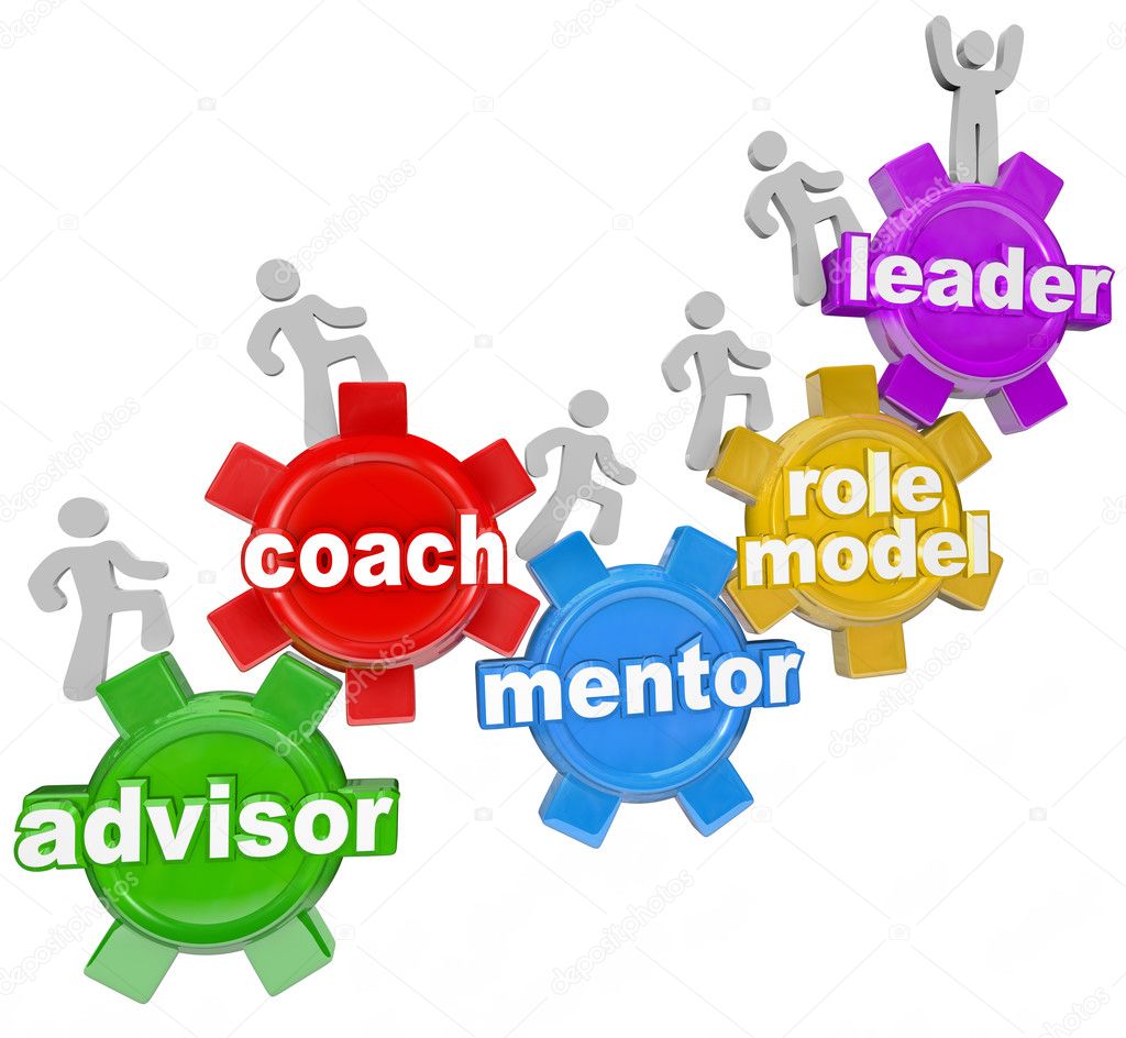 fuzzy Stræbe mikroskop Coach Advisor Mentor Leading You to Achieve Goals Stock Photo by ©iqoncept  25225977