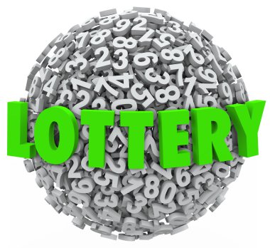Jackpot kumar piyango kelime numara topu Küre