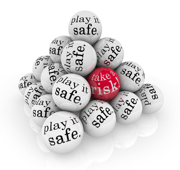 Take a Risk or Play it Safe Pyramid Balls