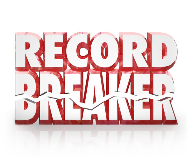 Record Breaker 3D Words и лучший результат по баллам

