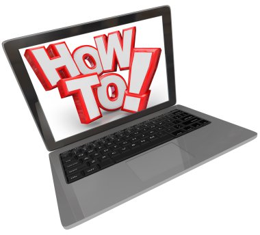 nasıl 3d kelimeler dizüstü bilgisayar online webleri talimatları bulmak için