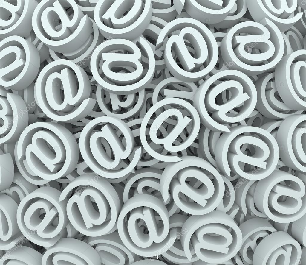 at sign at email