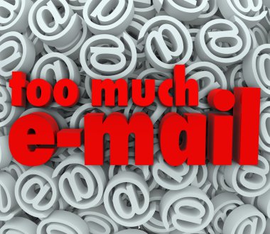 Too Much Email Symbol 