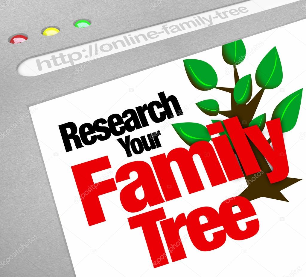 Research Your Family Tree Online Website Research Database