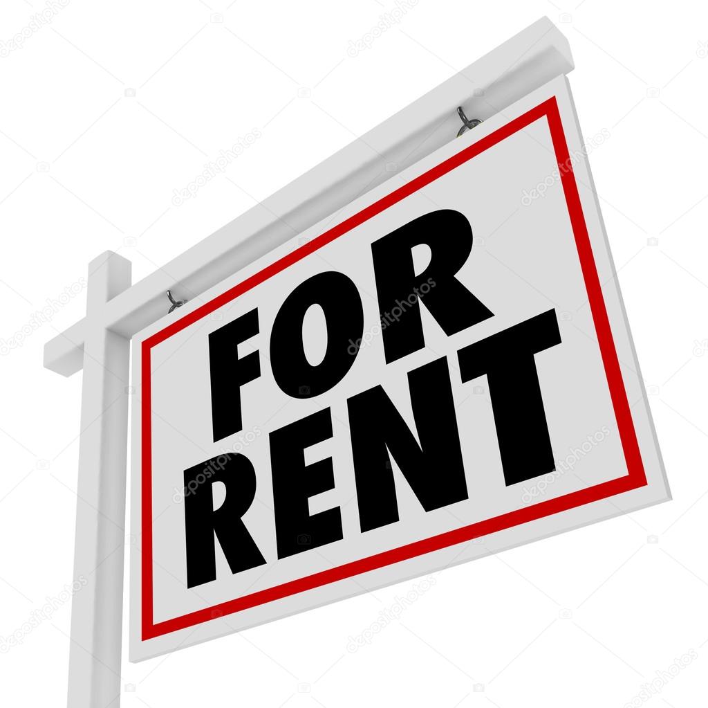 For Rent Real Estate Home Rental House Sign