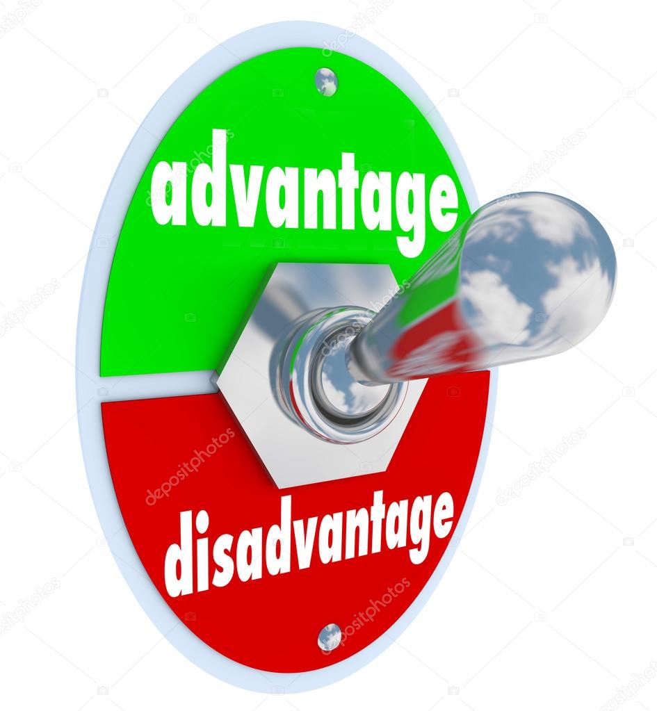 Competitive Advantage Vs Disadvantage Toggle Switch Choice