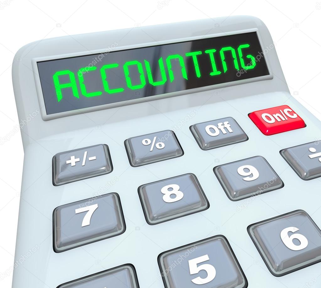Accounting Word Calculator Bookkeeping Budget Work