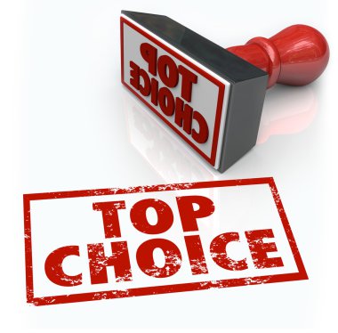 Top Choice Words Branding Iron Marketing Product Ownership clipart
