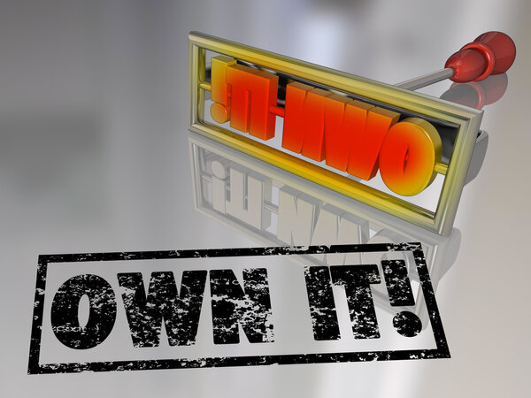 Own It Branding Iron Ownership Claim Responsibility