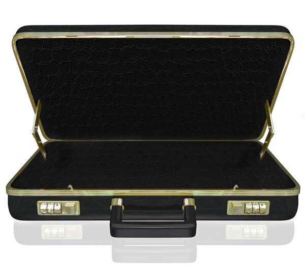 Пустой портфель Copyspace ваш контент внутри
