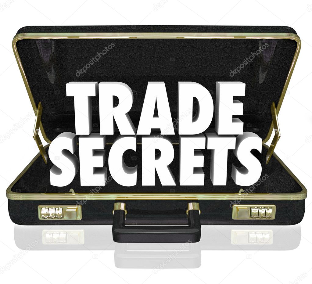 Trade Secrets Briefcase Business Proprietary Information Intelle