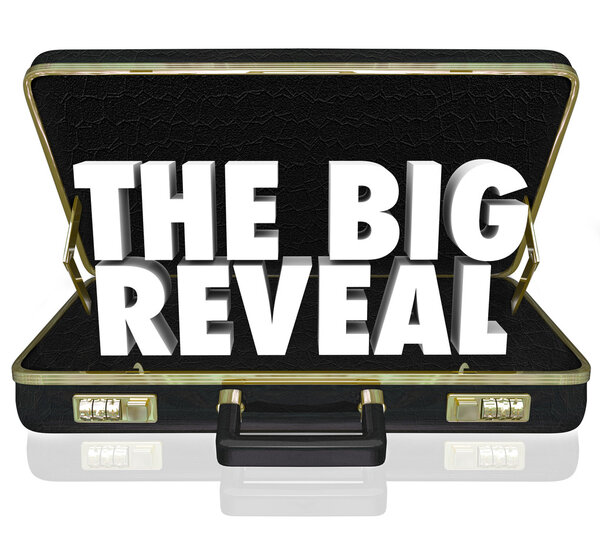 The Big Reveal Opening Briefcase Revealing Mystery Inside