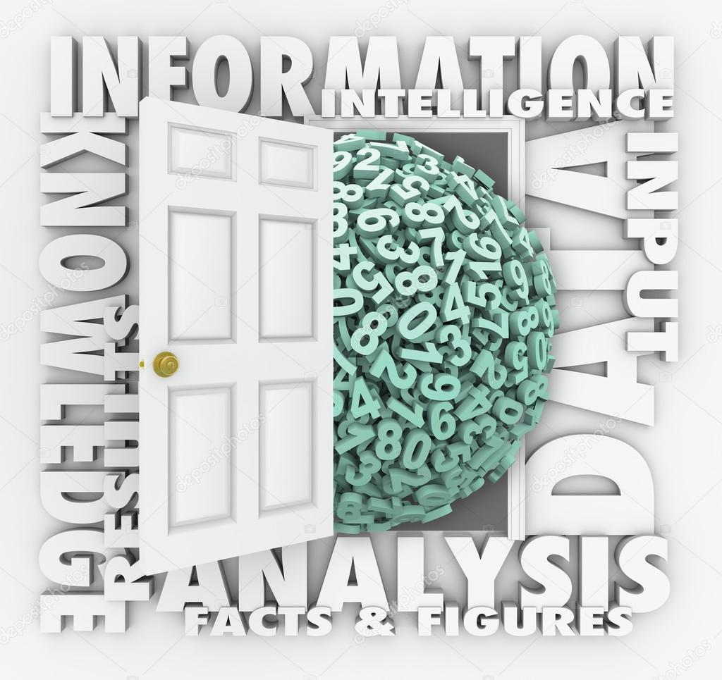 Data Information Retrieval Research Numbers Figures Door