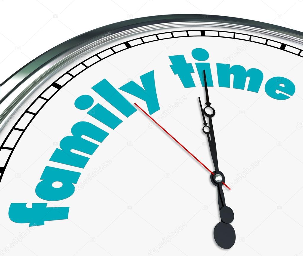 Family Time - Clock