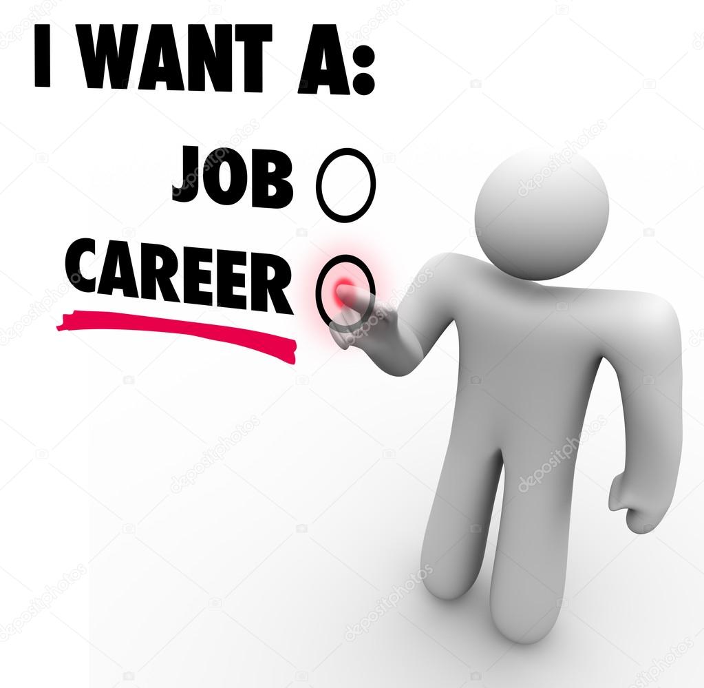 job vs career
