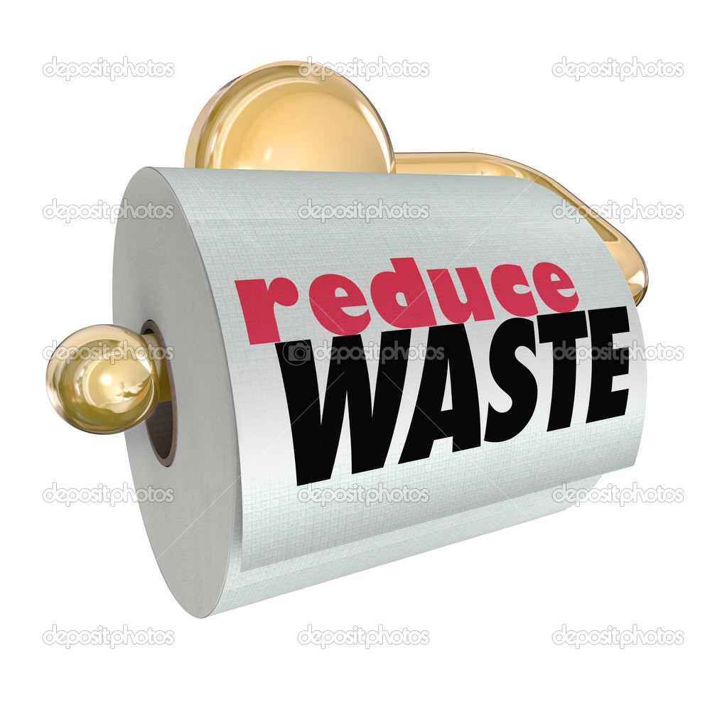 Reduce Waste Use Less Resources Cut Trash Garbage