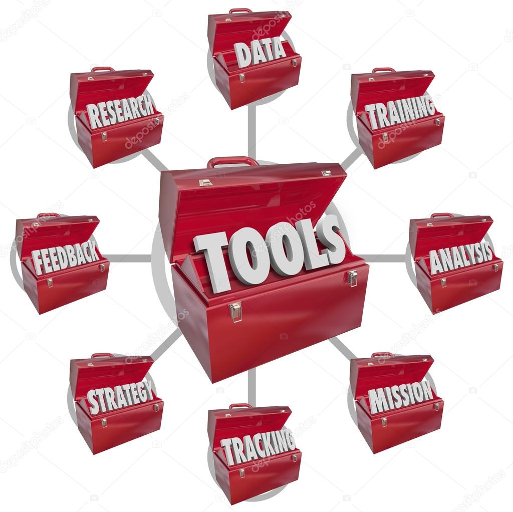 Toolbox Tools Increasing Skills Success Goal Mission