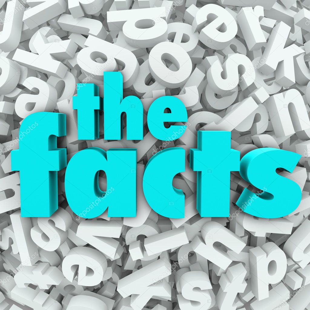 The Facts 3D Words Background Information Real Data
