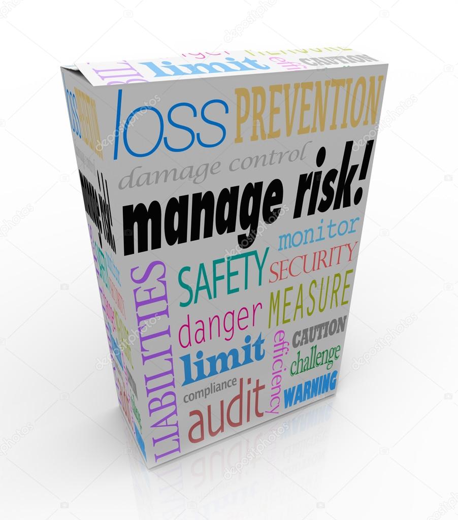 Manage Risk Package Box Security Safety Limit Liability Loss