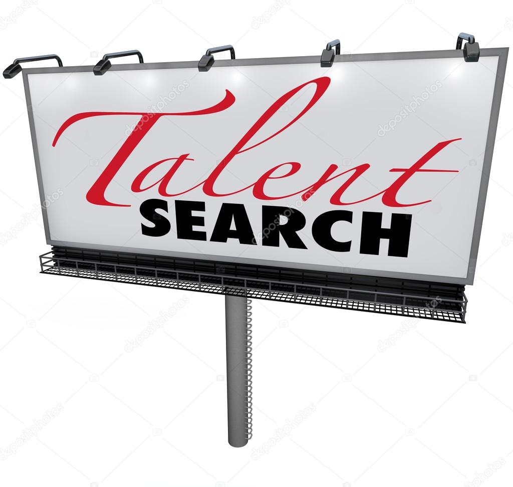 Talent Search Billboard Help Wanted Find Skilled Workers