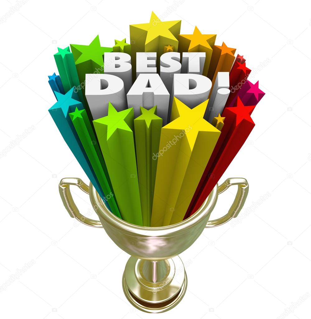 best dad award trophy