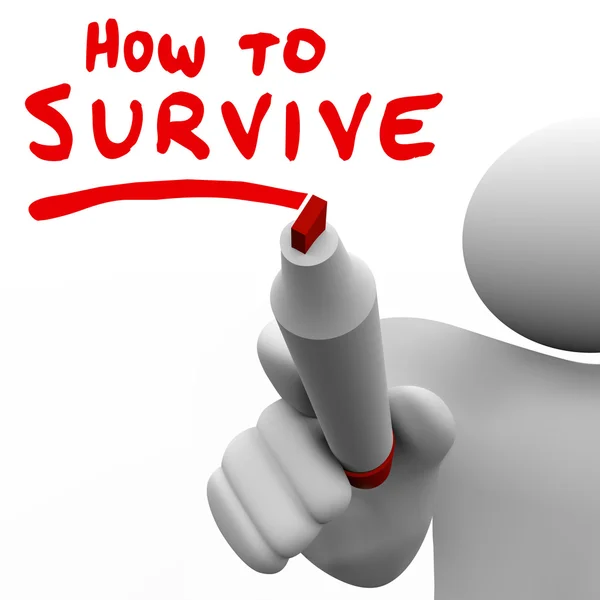 How to Survive — Stock Photo, Image
