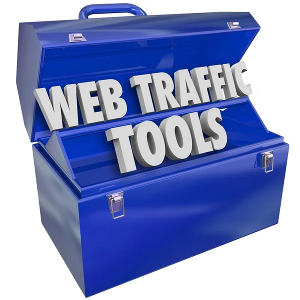 Strumenti di traffico Web — Foto Stock