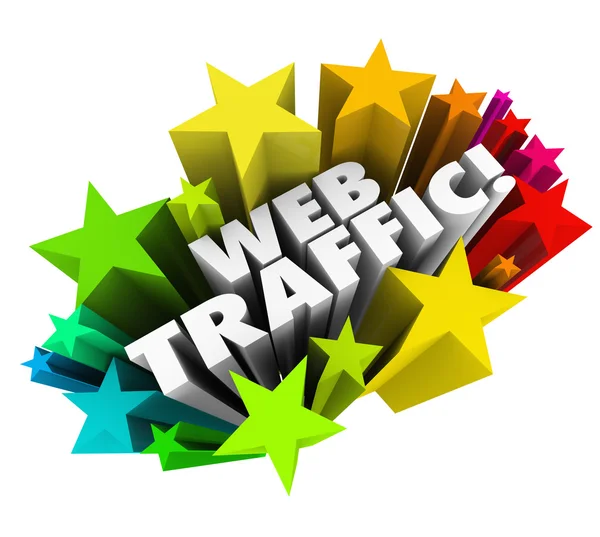 Traffico Web — Foto Stock