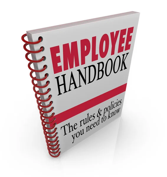 Employee Handbook — Stock Photo, Image