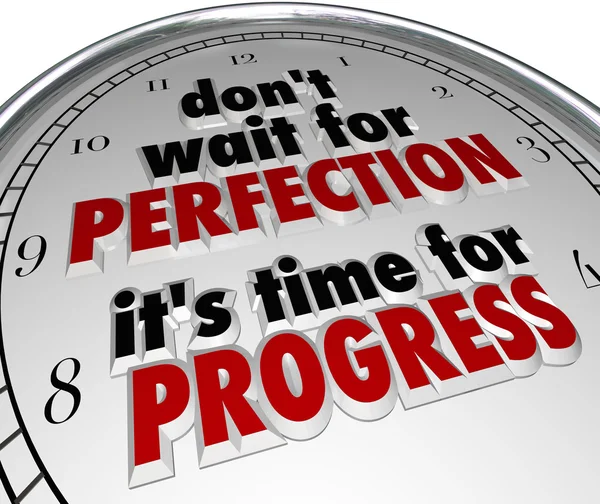 Time Progress Clock Message — Stock Photo, Image