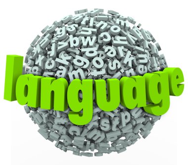Language Letter Word Sphere clipart