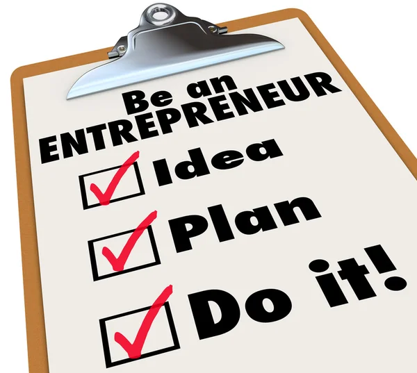 Be Entrepreneur — Stock Photo, Image