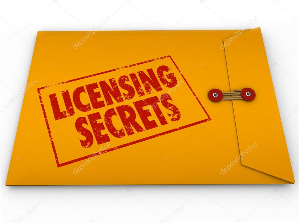 Licensing Secrets Yellow Envelope